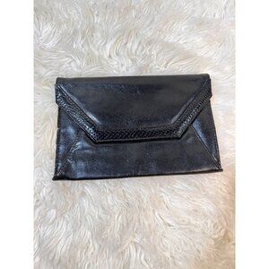 BUENO  black Vintage Clutch Style Bag new